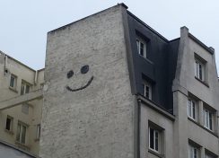 Sourire dans la ville