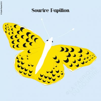 Papillon sourire