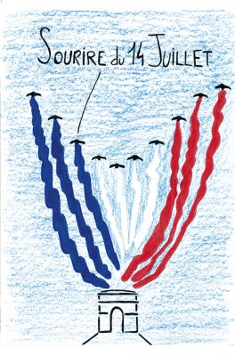 Carte Sourire du 14 juillet