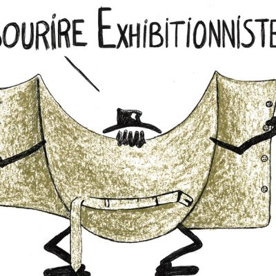 Carte Sourire exhibitionniste