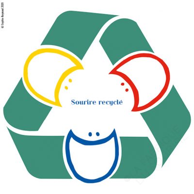 Sourire recyclé